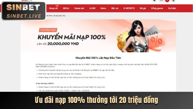 Ưu đãi đặc biệt cho các trò chơi thể thao, casino, slot tại 6788bet